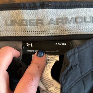 Under Armour Black Golf Pants